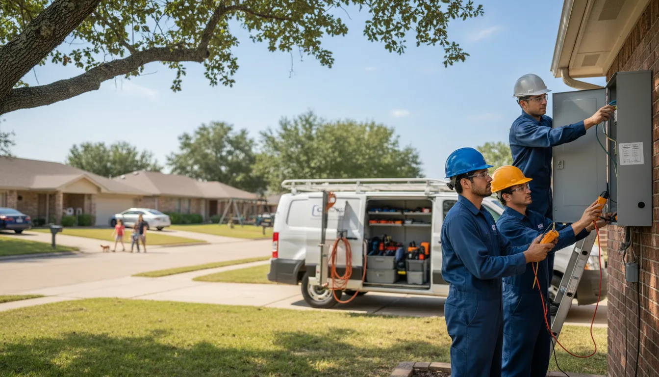 Certified electrician providing emergency electrical services in Colona, IL